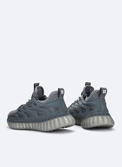 Erkek Gri Spor Ayakkabı A41Y8023 - Görsel 5