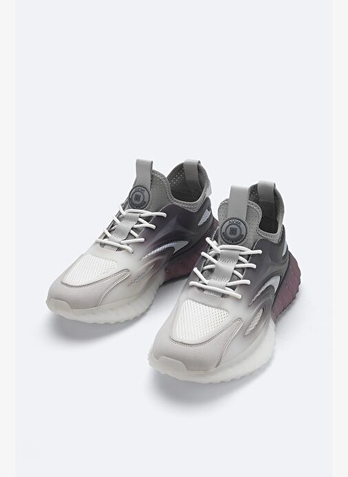 Erkek Gri Spor Ayakkabı A41Y8024 - Görsel 3