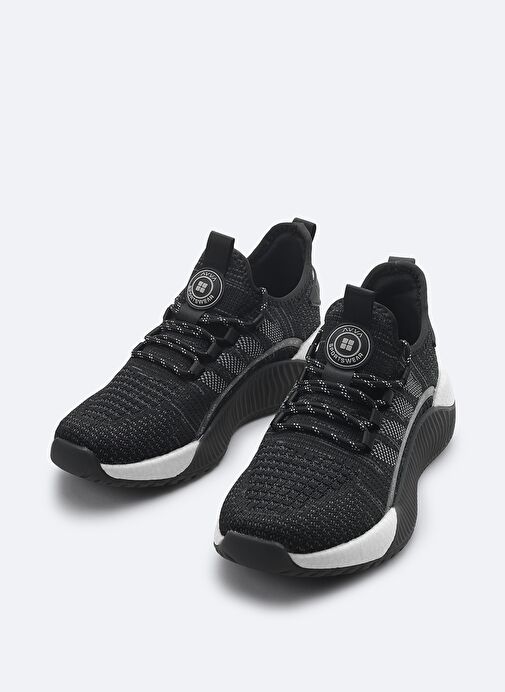 Erkek Siyah Spor Ayakkabı A41Y8026 - Görsel 3