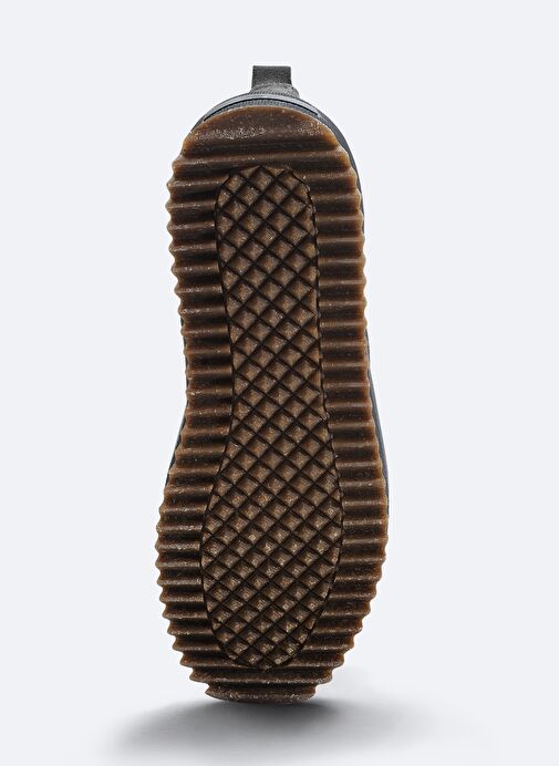 Erkek Antrasit Deri Süet Bot B008009 - Görsel 6