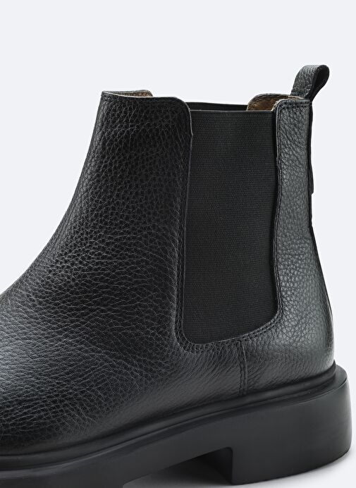 Avva Avva Erkek Siyah Deri Bot A42Y8016 | Boyner Siyah - 4. görsel