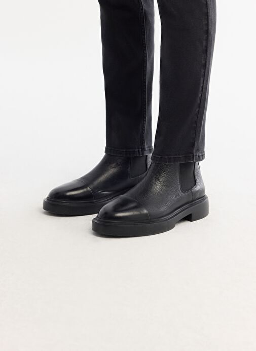 Avva Avva Erkek Siyah Deri Bot A42Y8016 | Boyner Siyah - 7. görsel