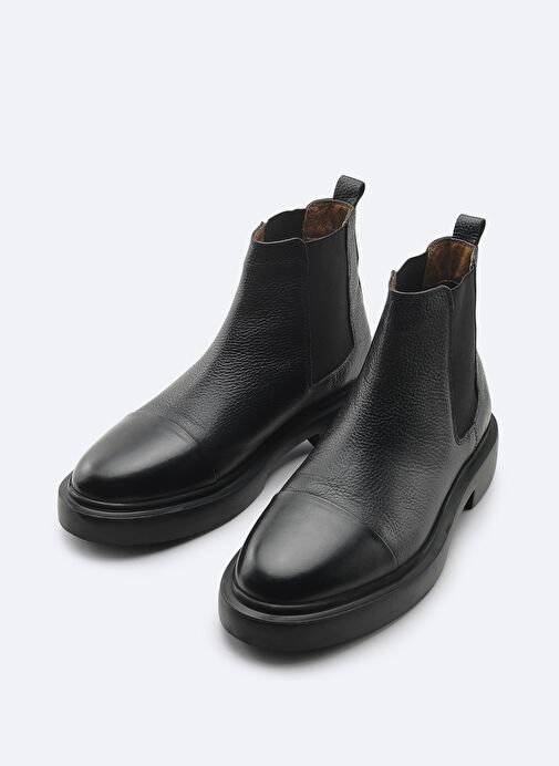 Avva Avva Erkek Siyah Deri Bot A42Y8016 | Boyner Siyah - 3. görsel
