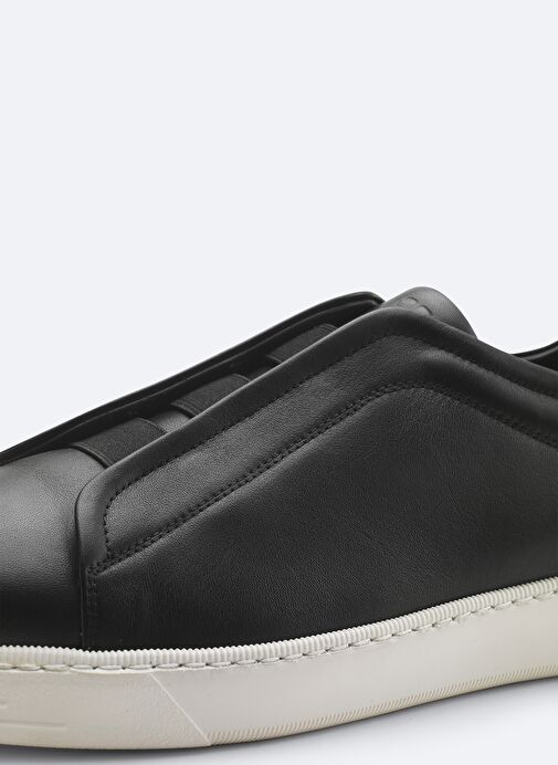 Erkek Siyah Lastik Bantlı Casual Ayakkabı A51Y8001 - Görsel 3