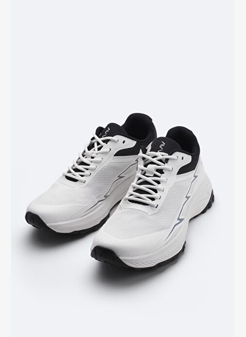Erkek Beyaz Spor Ayakkabı A51Y8009 - Görsel 4