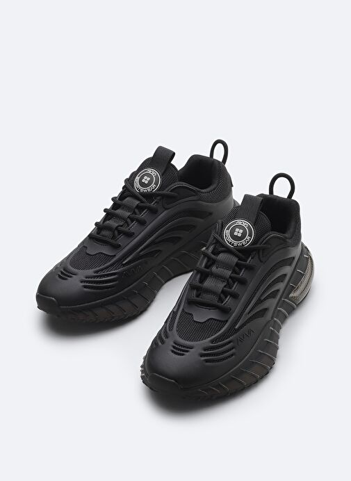 Erkek Siyah Spor Ayakkabı A51Y8010 - Görsel 4