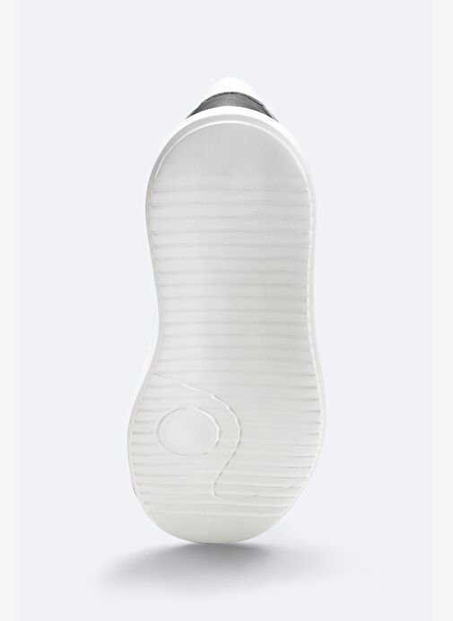 Erkek Beyaz Deri Ayakkabı A52Y8019 - Görsel 5