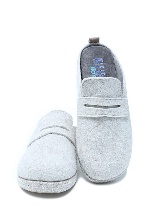 24979 Kifidis Home Kadın Keçe Ev Terliği 36-41 - Görsel 3