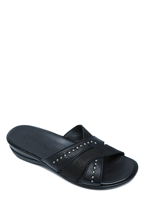 K1992-122 Kifidis Kadın Deri Terlik 36-41 - Görsel 3