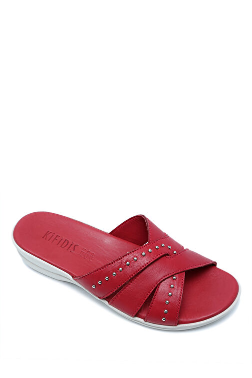 K1992-122 Kifidis Kadın Deri Terlik 36-41 - Görsel 3