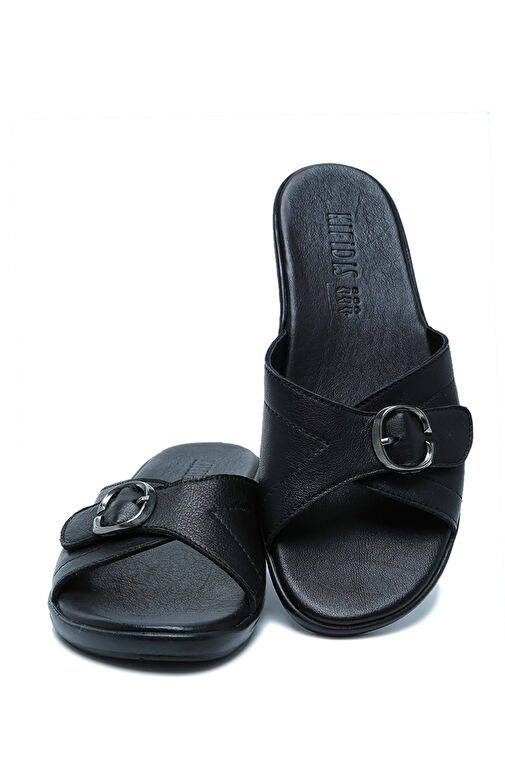 Kifidis Vizon Kadın Deri Terlik 12KFA1TERK00002 - Görsel 4