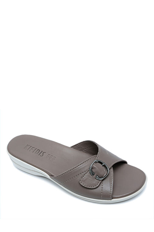 K1992-123 Kifidis Kadın Deri Terlik 36-41 - Görsel 3