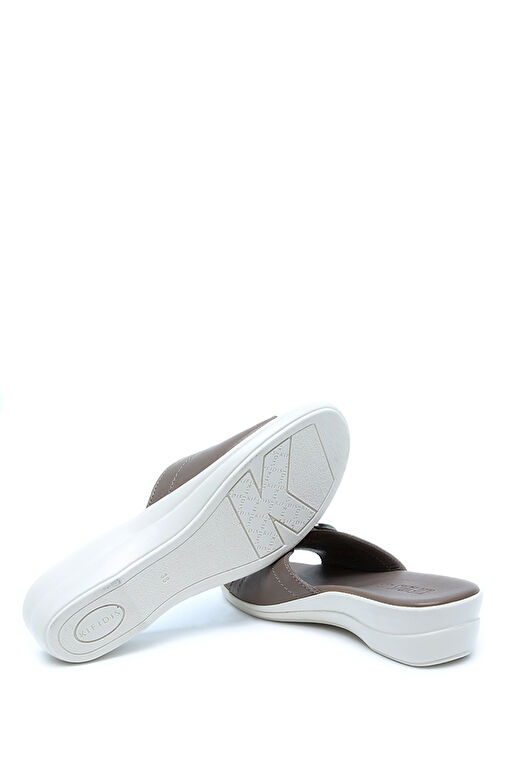 K1992-123 Kifidis Kadın Deri Terlik 36-41 - Görsel 5