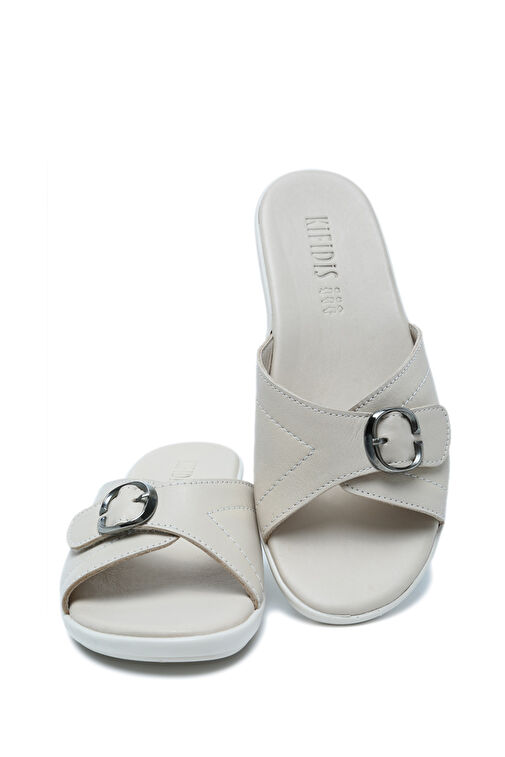 K1992-123 Kifidis Kadın Deri Terlik 36-41 - Görsel 4