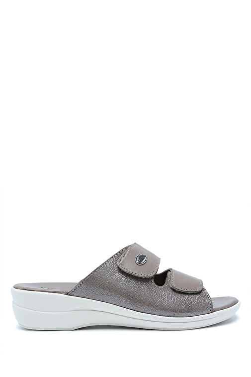 K1992-124 Kifidis Kadın Deri Terlik 36-41 - Görsel 2