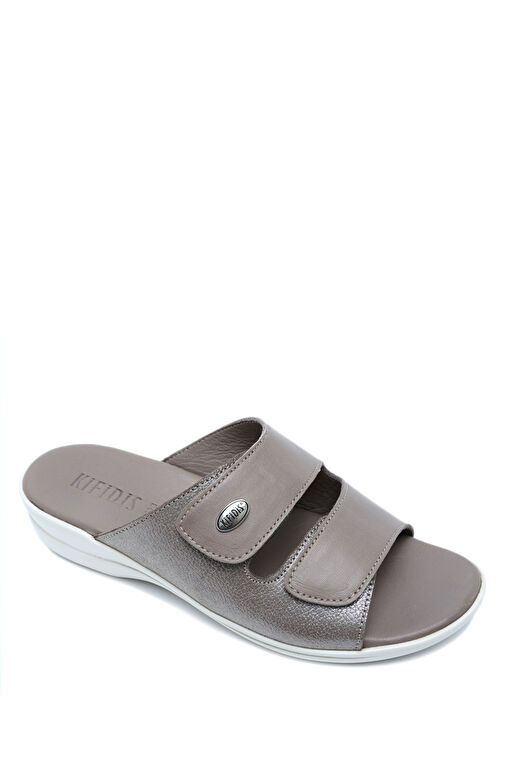 K1992-124 Kifidis Kadın Deri Terlik 36-41 - Görsel 3