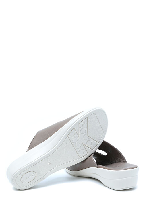 K1992-124 Kifidis Kadın Deri Terlik 36-41 - Görsel 5