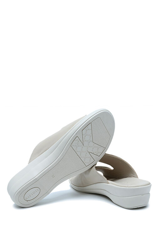 K1992-124 Kifidis Kadın Deri Terlik 36-41 - Görsel 5