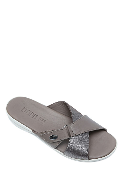 K1992-125 Kifidis Kadın Deri Terlik 36-41 - Görsel 3