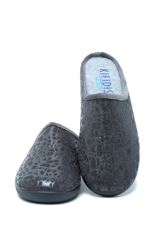 Kifidis Antrasit Kadın Ev Terliği 10DIN1TERK00027 - Görsel 3