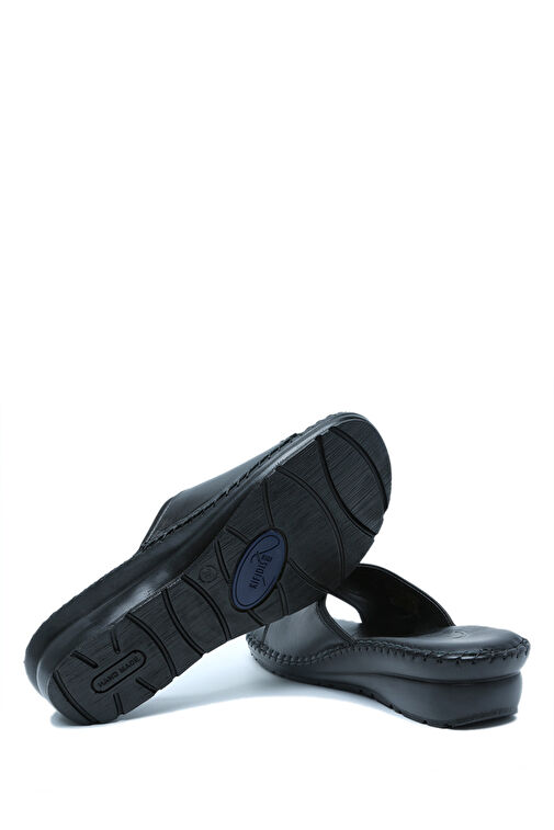 KHM110 Kifidis Assos Kadın Tek Bantlı Deri Terlik 36-41 - Görsel 5