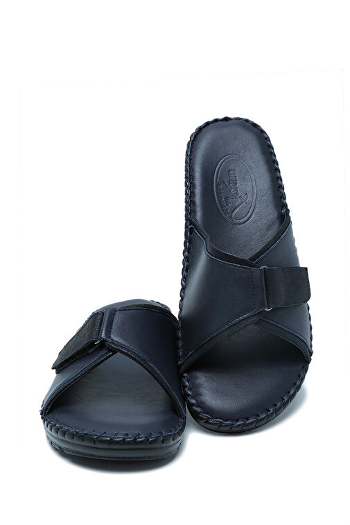 KHM110 Kifidis Assos Kadın Tek Bantlı Deri Terlik 36-41 - Görsel 4