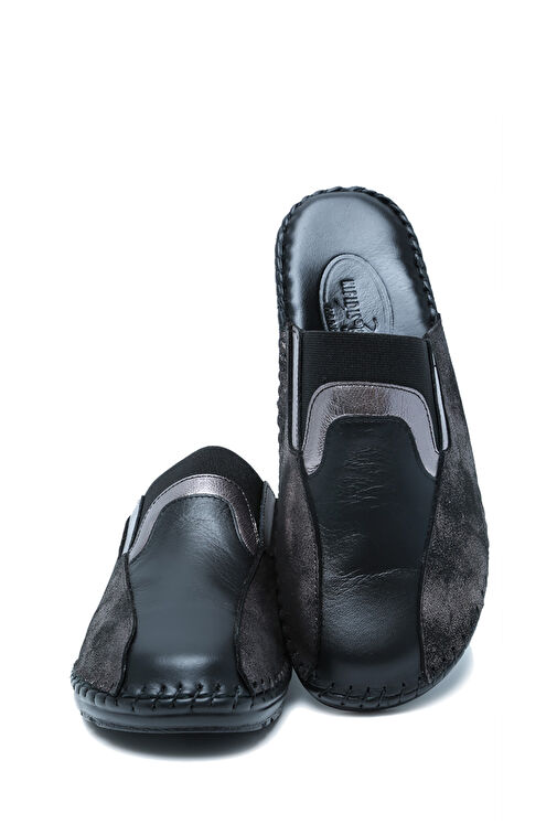 Kifidis Vizon Kadın Deri Terlik 12HND1TERK00004 - Görsel 4