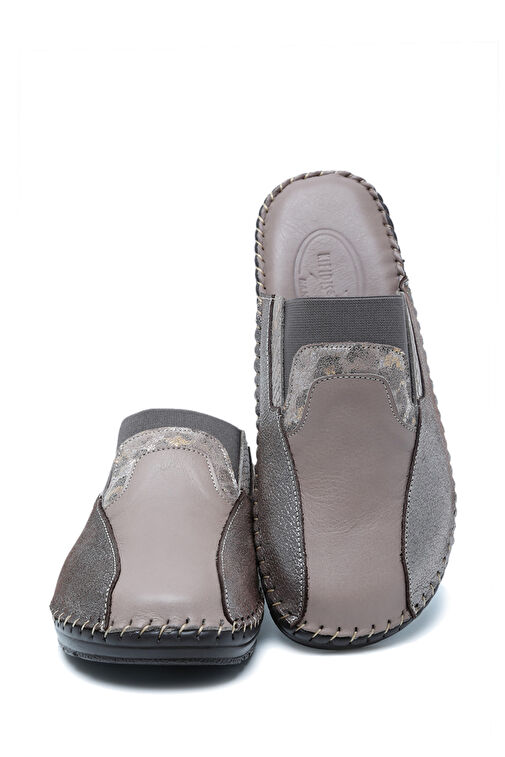 KHM106 Kifidis Aspendos Kadın Deri Terlik 36-41 - Görsel 4