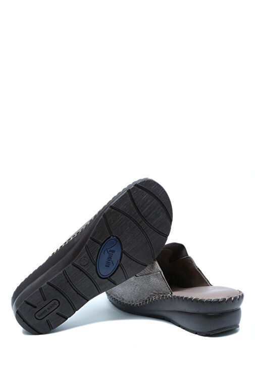 KHM106 Kifidis Aspendos Kadın Deri Terlik 36-41 - Görsel 5