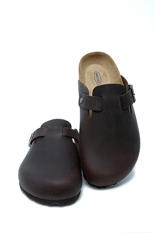 Kifidis Siyah Kadın Deri Terlik 10KST1TERK00003 - Görsel 3