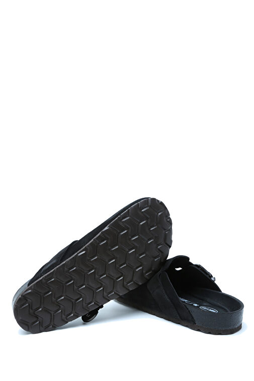 K14616SD Kifidis Soft Step Kadın Süet Deri Sabo Mantar Terlik 36-41 - Görsel 4