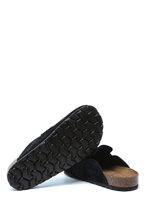 K14212SD Kifidis Soft Step Unisex Süet Deri Sabo Mantar Terlik 36-46 - Görsel 4