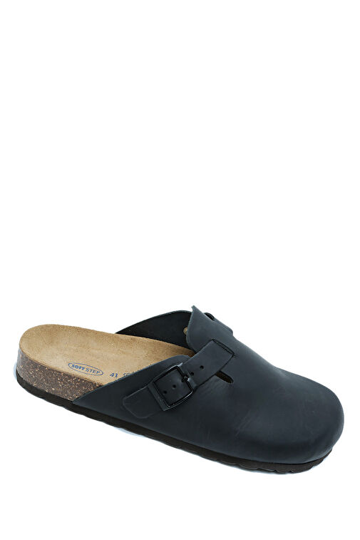 Kifidis Siyah Erkek Deri Terlik 10KST1TERE00001 - Görsel 3