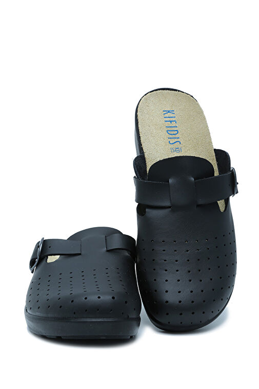 Kifidis Siyah Erkek Deri Terlik 12GFT1SABE00001 - Görsel 3