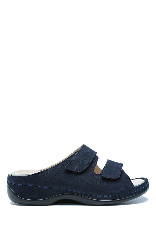 KA101902 Kifidis Kadın İçi Çıkabilen Anatomik Deri Terlik 36-41 - Görsel 2