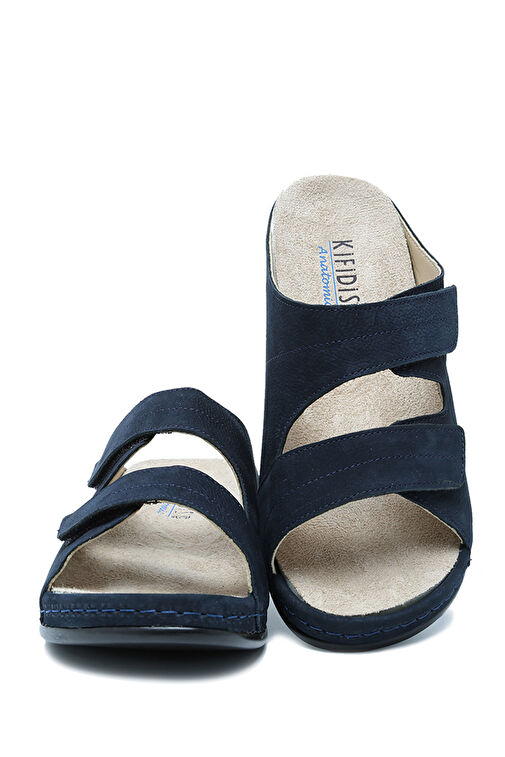 KA101902 Kifidis Kadın İçi Çıkabilen Anatomik Deri Terlik 36-41 - Görsel 4