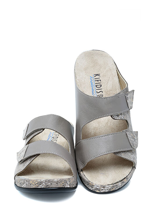 KA101921 Kifidis Kadın İçi Çıkabilen Anatomik Deri Terlik 36-41 - Görsel 4