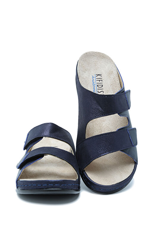 KA101921 Kifidis Kadın İçi Çıkabilen Anatomik Deri Terlik 36-41 - Görsel 3