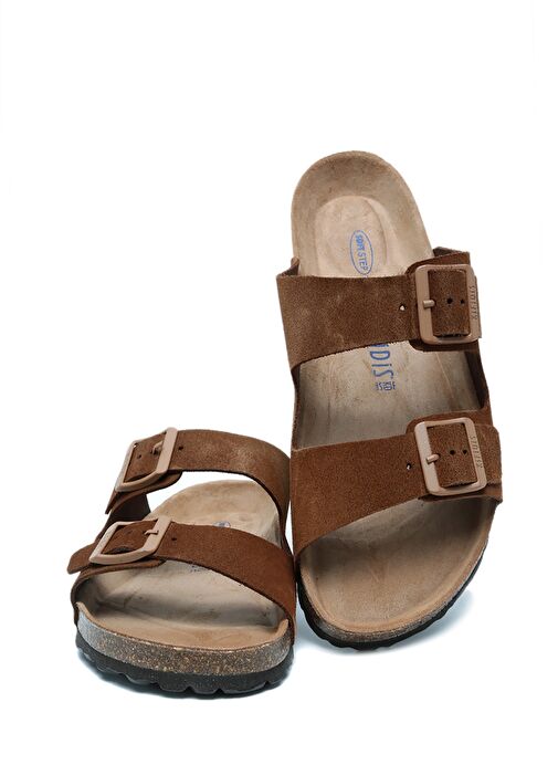 K14942 Kifidis Soft Step Erkek Çift Bantlı Mantar Terlik 41-46 - Görsel 3