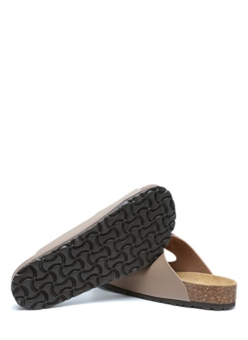 KS10260SK Kifidis Soft Step Kadın Çift Bantlı Mantar Terlik 36-41 - Görsel 5