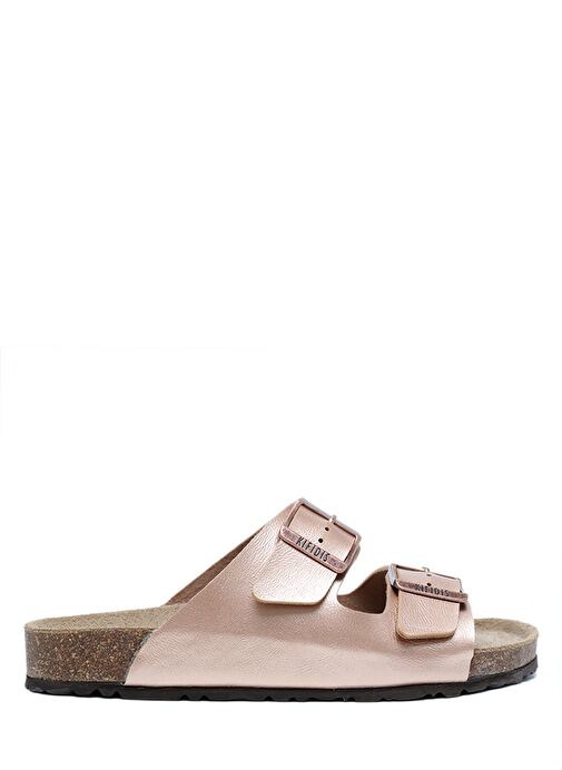 KS10260SK Kifidis Soft Step Kadın Çift Bantlı Mantar Terlik 36-41 - Görsel 2