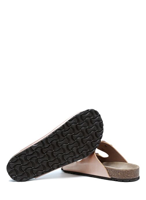 KS10260SK Kifidis Soft Step Kadın Çift Bantlı Mantar Terlik 36-41 - Görsel 5