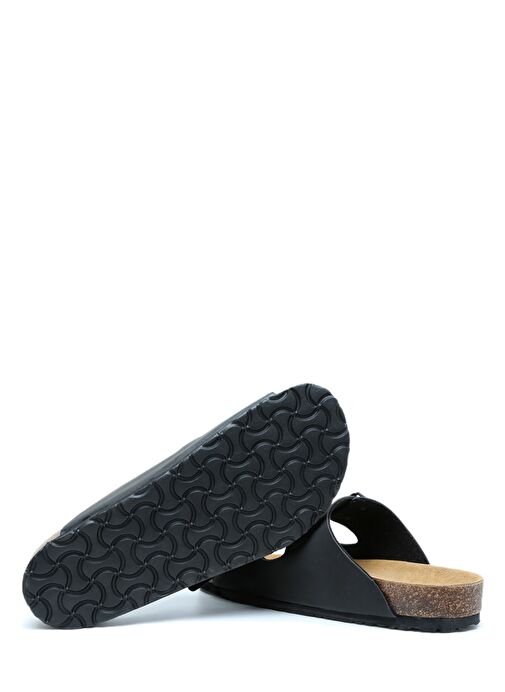 KS10260SK Kifidis Soft Step Kadın Çift Bantlı Mantar Terlik 36-41 - Görsel 5