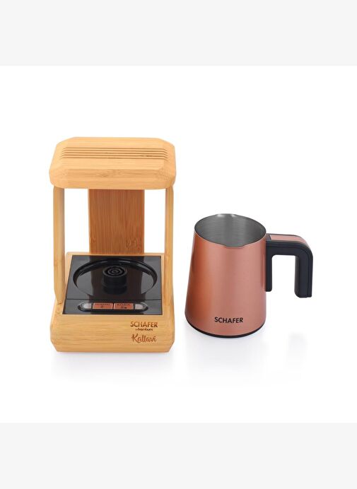 Schafer Kallavi Bambum Türk Kahve Makinesi-Rosegold - 15527811