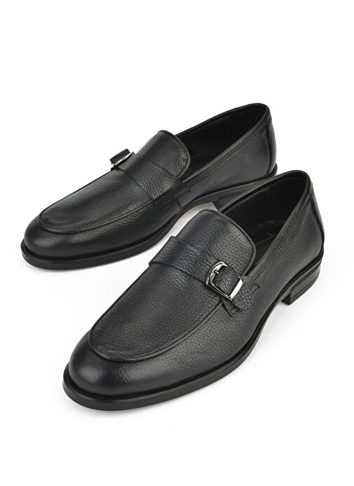 Ziya Ziya, Erkek Hakiki Deri Ayakkabı 151986Z4073 Siyah Casual Ayakkabı | Boyner Siyah - 8. görsel