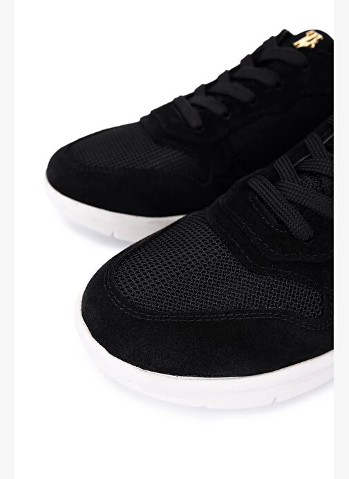 Tamer Tanca Kadın Hakiki Deri Siyah Sneakers & Spor Ayakkabı - Görsel 4