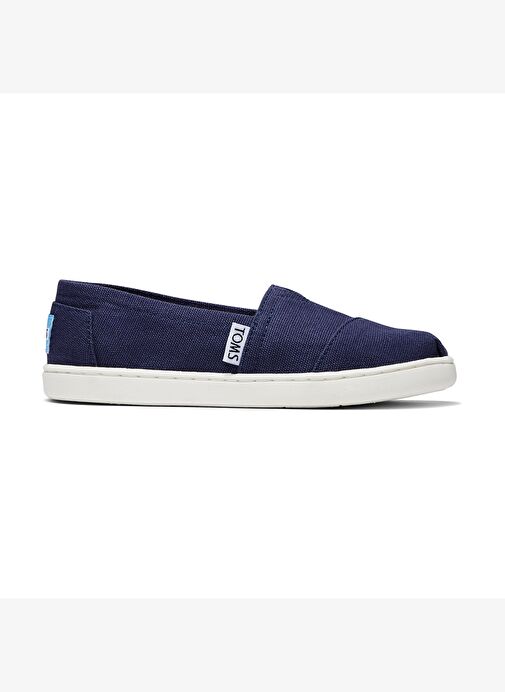 Erkek Çocuk Espadril / Keten 10010532 Toms ACLASS Alpargata Canvas Navy 30-36 - Görsel 3