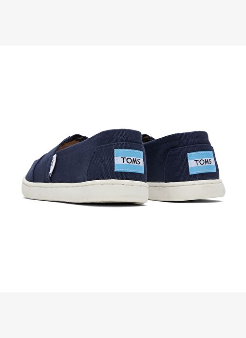 Erkek Çocuk Espadril / Keten 10010532 Toms ACLASS Alpargata Canvas Navy 30-36 - Görsel 5