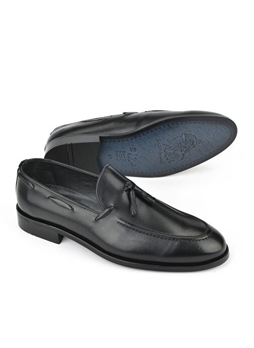 Ziya, Erkek Hakiki Deri Klasik Ayakkabı 1511027Z206 Siyah - Görsel 8