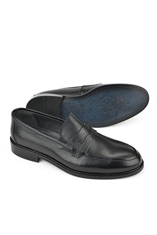 Ziya, Erkek Hakiki Deri Klasik Ayakkabı 1511027Z468 Siyah - Görsel 5